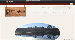 Desktop Screenshot of effinghamcounty.org